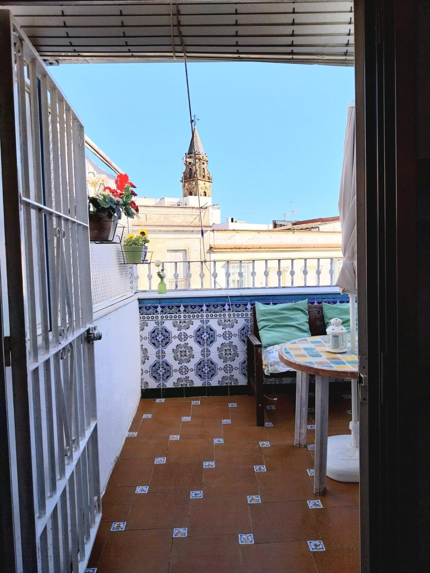 Top Atico Estudio Plaza Del Arenal - Terraza Con Vistas Jerez de la Frontera Kültér fotó