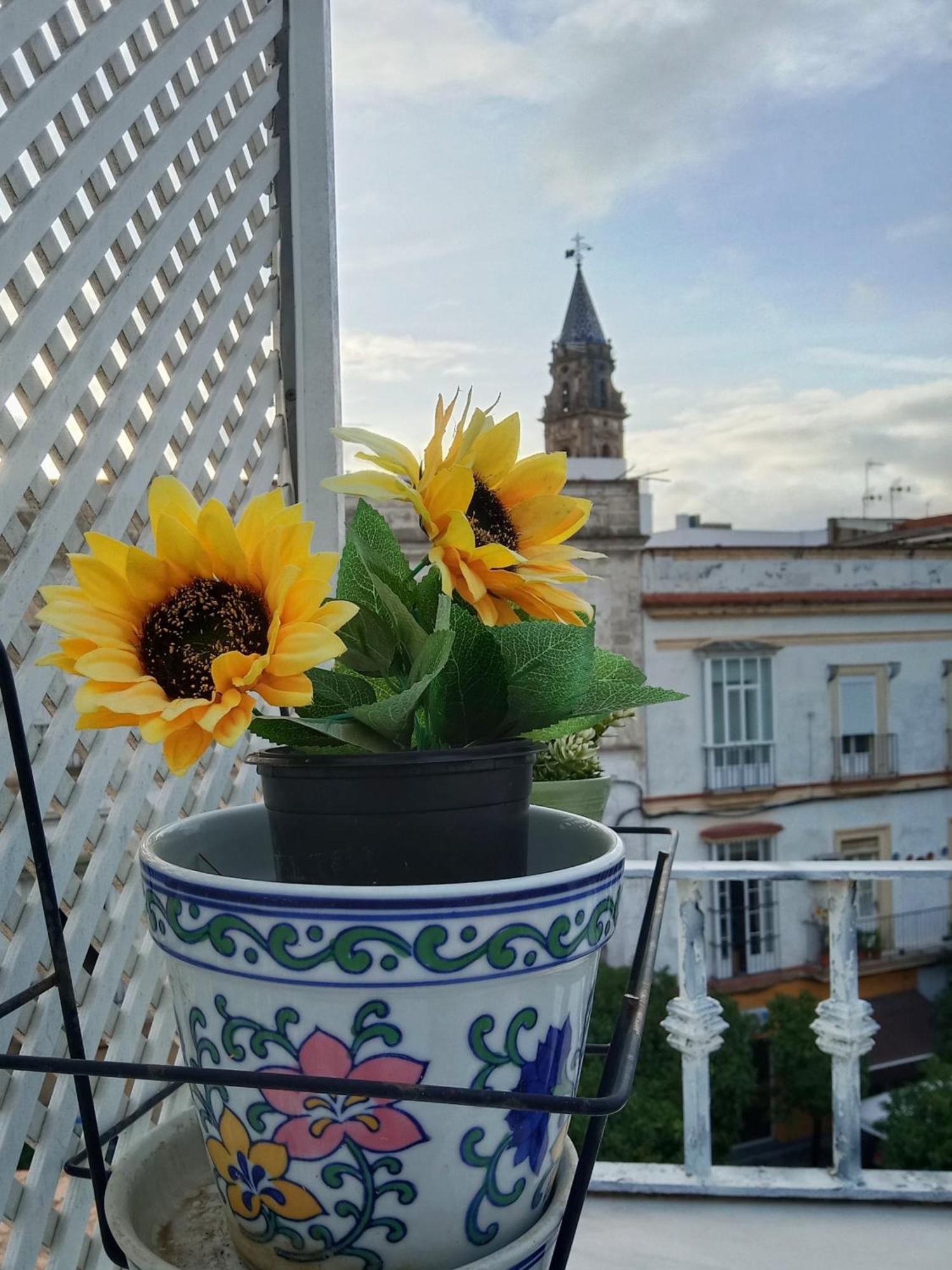 Top Atico Estudio Plaza Del Arenal - Terraza Con Vistas Jerez de la Frontera Kültér fotó